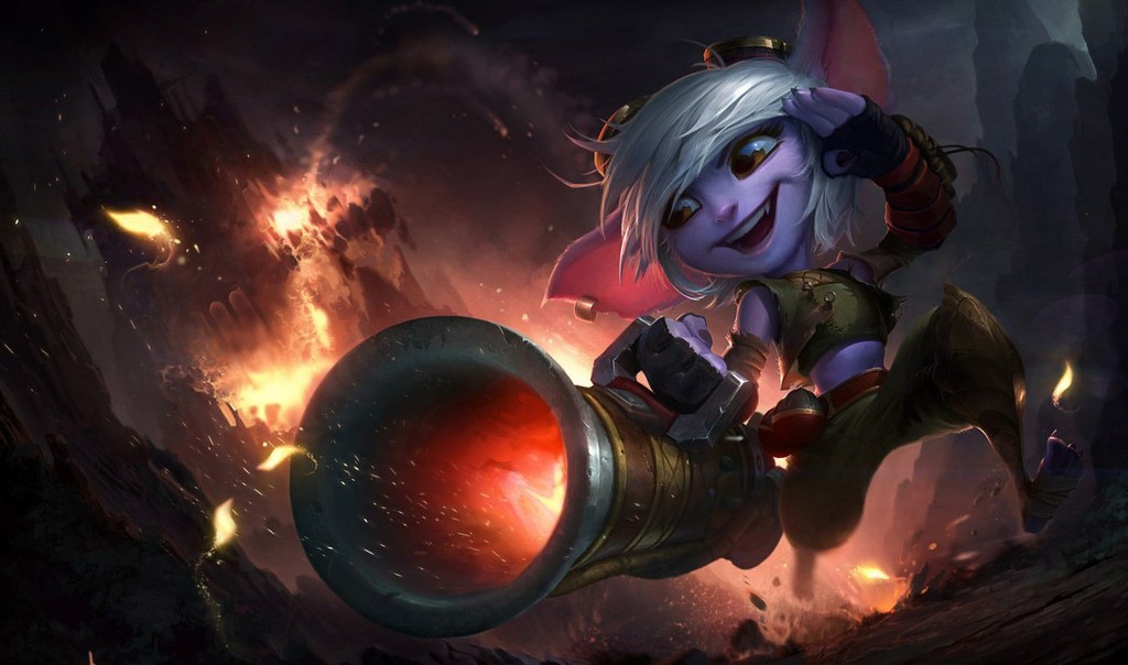 Atiradores LoL - Tristana
